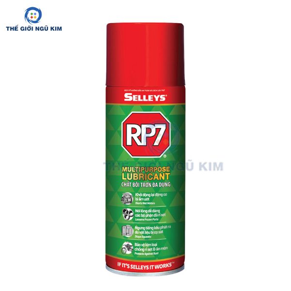 Bình xịt bôi trơn chống rỉ sét Selleys RP7