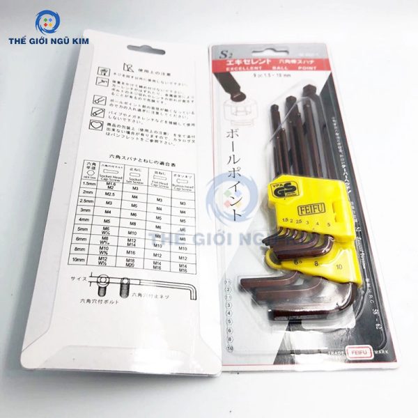 Bộ Lục Lăng Feifu 1.5-10mm - Hình ảnh 2