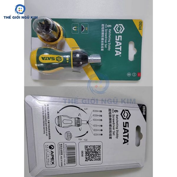 Bộ tua vít SATA 09348 6 chi tiết - Hình ảnh 4