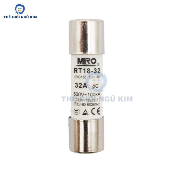 Cầu chì sứ MRO RT18-32 10A 500V 50Hz