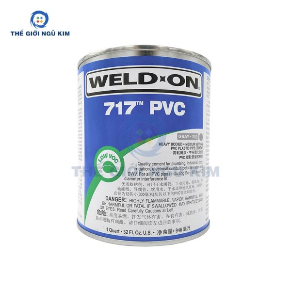 Keo dán ống UPVC Weld-On 717 - Hình ảnh 4
