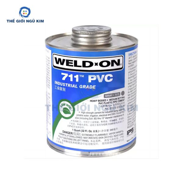 Keo dán ống UPVC Weld-On 717 - Hình ảnh 3
