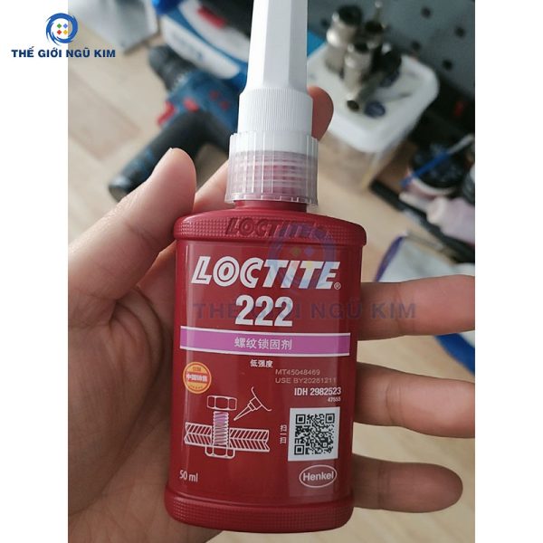 Keo khóa ren Loctite 222 - Hình ảnh 3