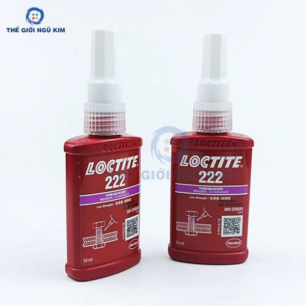 Keo khóa ren Loctite 222