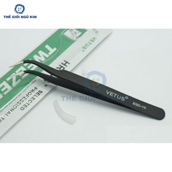 Nhíp chống tĩnh điện Vetus ESD-15 HCR40 - Hình ảnh 3