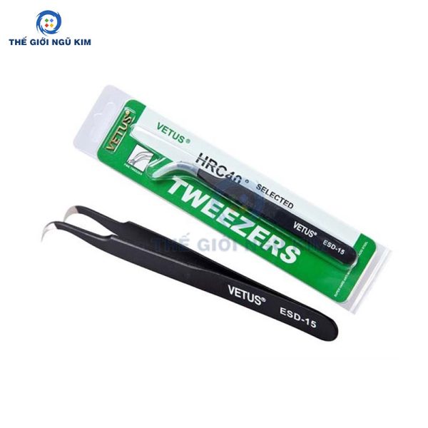 Nhíp chống tĩnh điện Vetus ESD-15 HCR40
