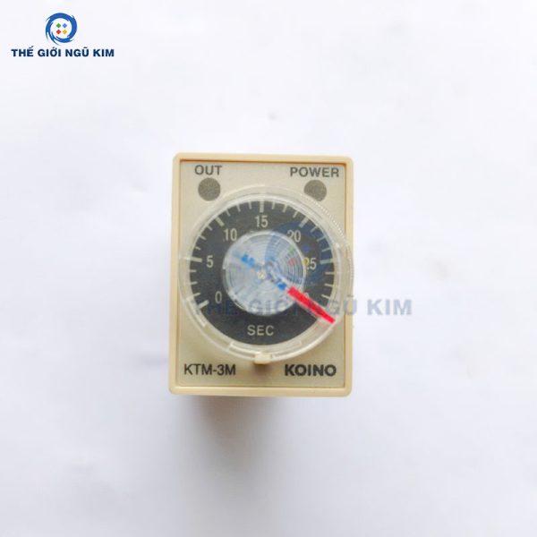 Bộ đếm thời gian Timing relay KTM-3M - Hình ảnh 4