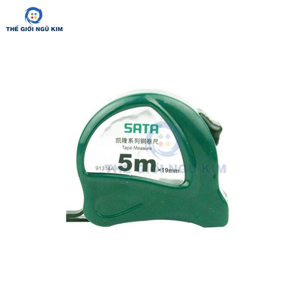 Thước cuộn thép Sata 91314A 5.0m - Hình ảnh 2
