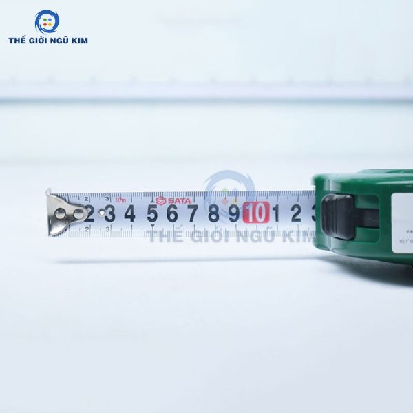 Thước cuộn thép Sata 91317A 10m - Hình ảnh 2