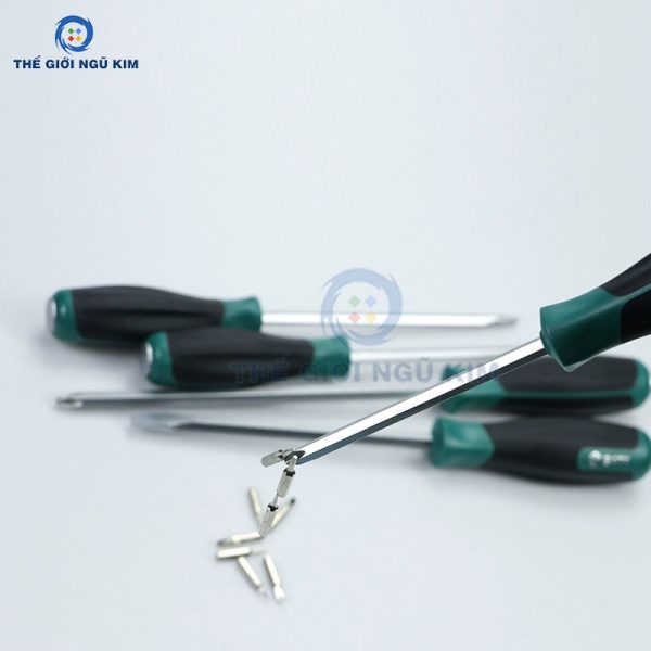 Tuốc nơ vít đóng dẹp Sata 61608 8x250mm - Hình ảnh 5