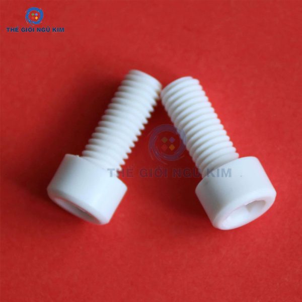 Bulong nhựa chìm lục giác M3 - M8 trắng
