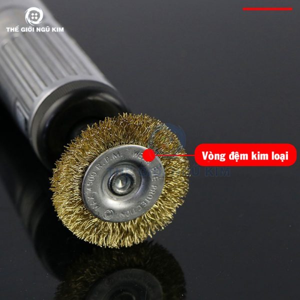 Chổi đánh rỉ máy khoan, bánh cước đánh rỉ - Hình ảnh 6