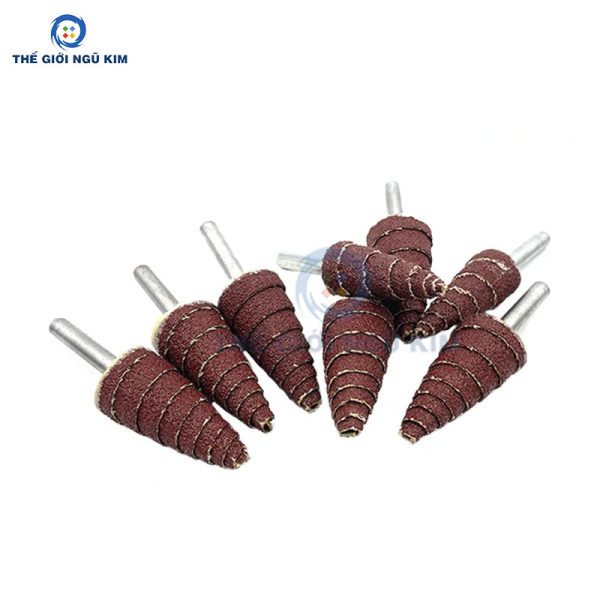 Đầu mài nhám hình nón có cán 6*16*40mm