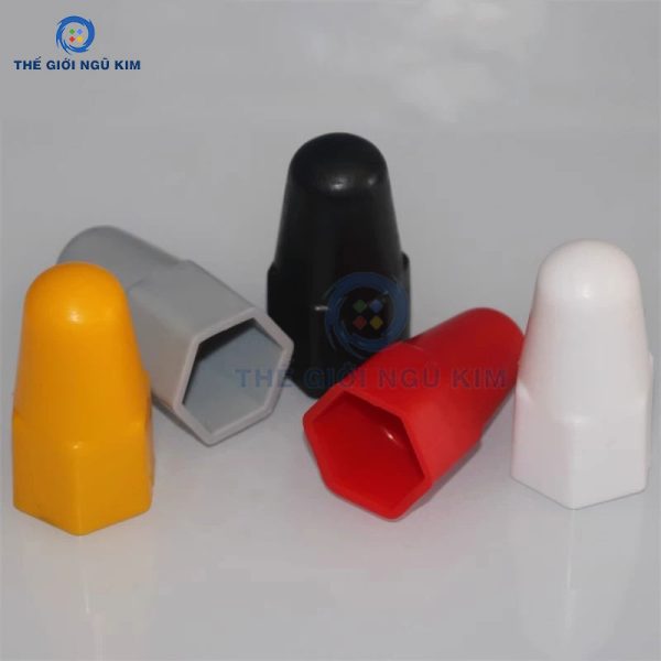 Nắp chụp nhựa dài PE PVC M8 - M49 - Hình ảnh 2