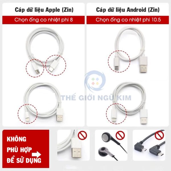 Ống Co Nhiệt cách điện 2 Lớp RoHS - Hình ảnh 3