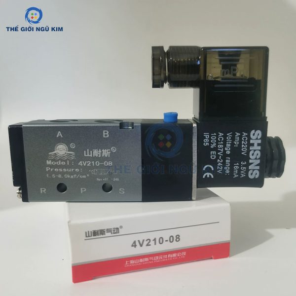 Van điện từ khí nén SHSNS 4V210-08 - Hình ảnh 3