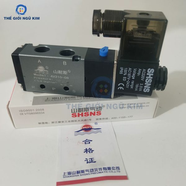 Van điện từ khí nén SHSNS 4V210-08 - Hình ảnh 2
