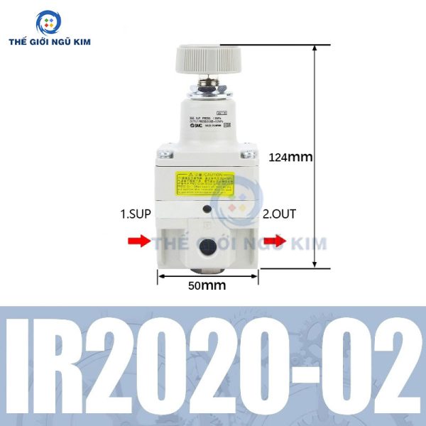 Van điều áp khí nén SMC IR2020-02 - Hình ảnh 2
