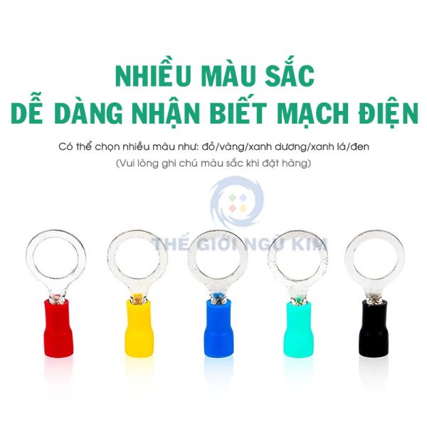Đầu cos đồng cách điện RV1 - RV5.5 - Hình ảnh 4
