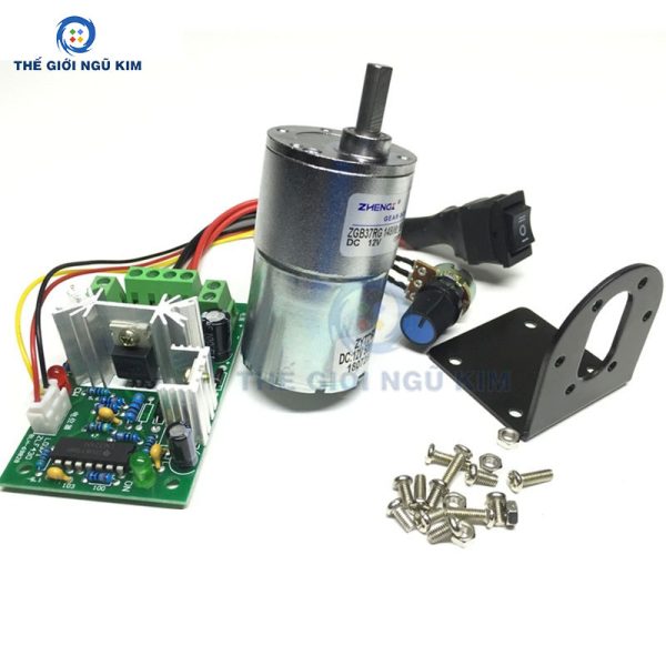 Động cơ giảm tốc ZGB37RG45-285 kết hợp mô đun ZYTD520 - Hình ảnh 3
