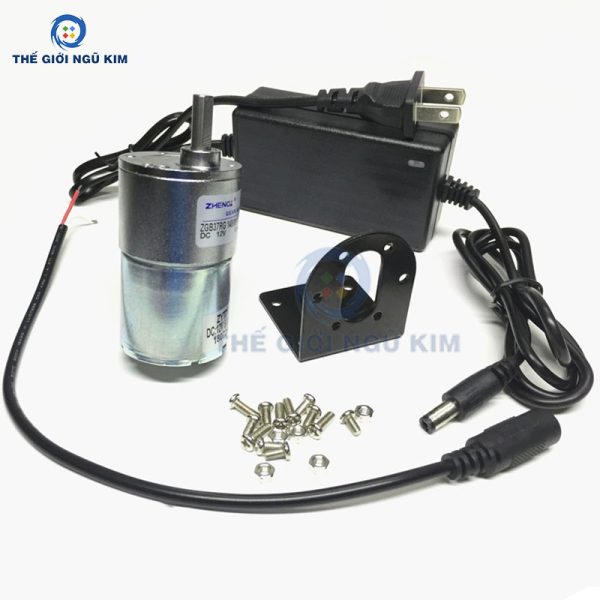 Động cơ giảm tốc ZGB37RG45-285 kết hợp mô đun ZYTD520 - Hình ảnh 2