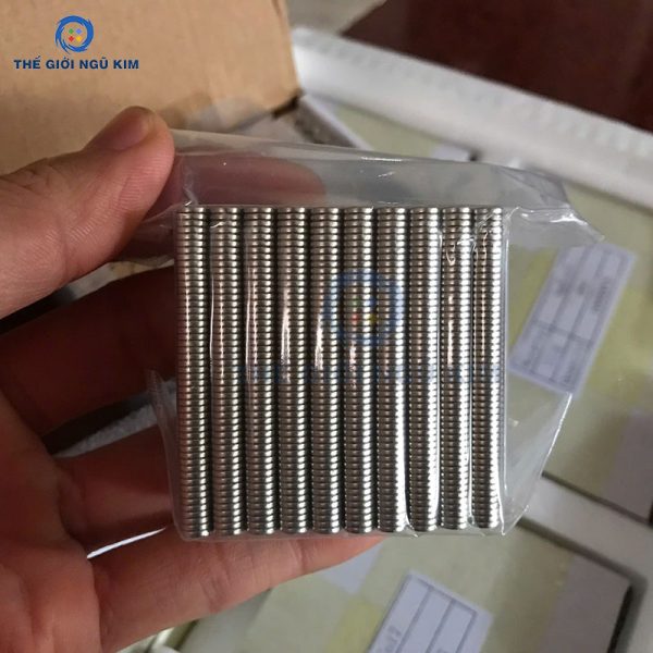 Nam châm tròn chịu nhiệt 5x1 - Hình ảnh 3
