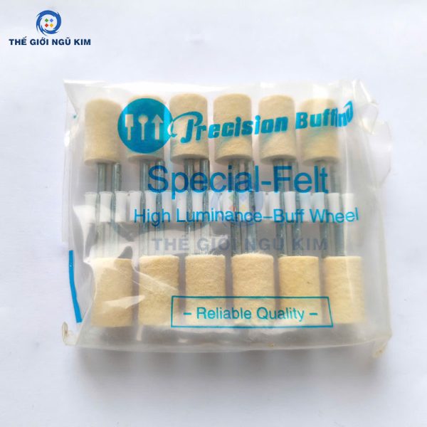 Đầu mài len đánh bóng cán 2.35/3/6mm